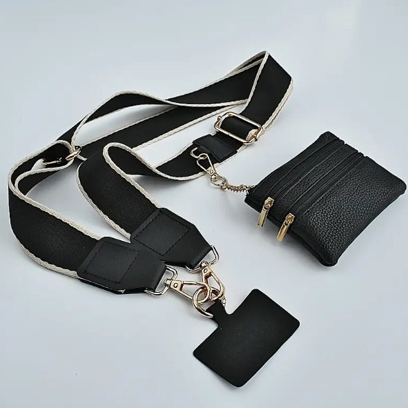 Презрамка за калъф за мобилен телефон, марка Xin Haochen, модел Black apricot edge, подходяща за калъфи за мобилни телефони, с възможност за персонализация