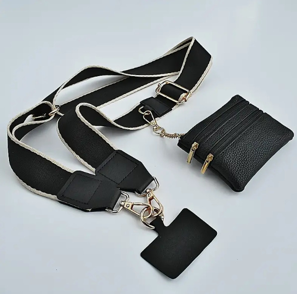 Презрамка за калъф за мобилен телефон, марка Xin Haochen, модел Black apricot edge, подходяща за калъфи за мобилни телефони, с възможност за персонализация