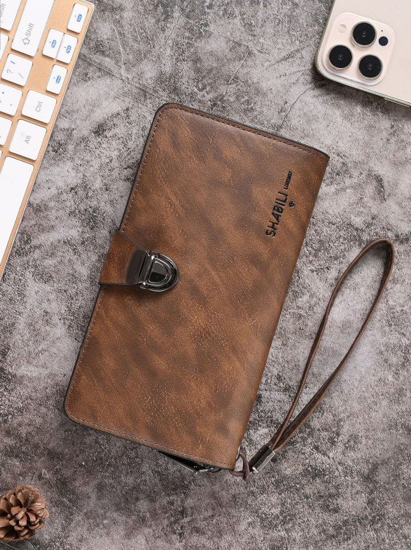 Vīriešu PU klutch maks – Sapele zīmols – pavasaris 2025 (Materiāls: PU; Zīmols: Sapele; Kategorija: Vīriešu PU klutch maks; Dzimums: Vīrietis; Publicēšana: 2025. gada pavasaris)