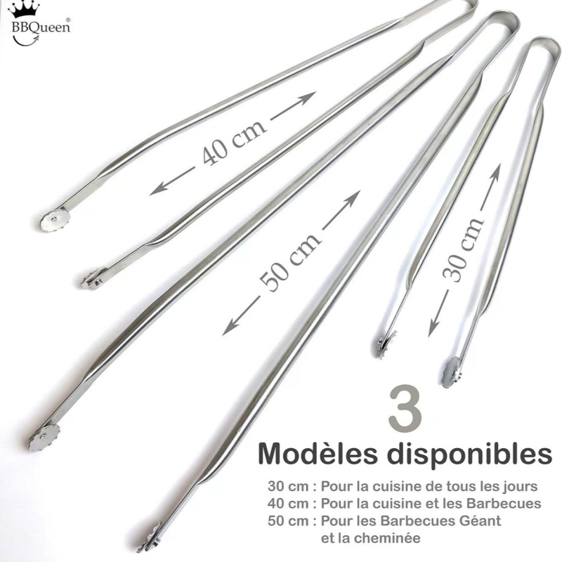 Grila desu pagriešanas knaibles – nerūsējošais tērauds – mūsdienīgs minimālisma stils – 100 gab.