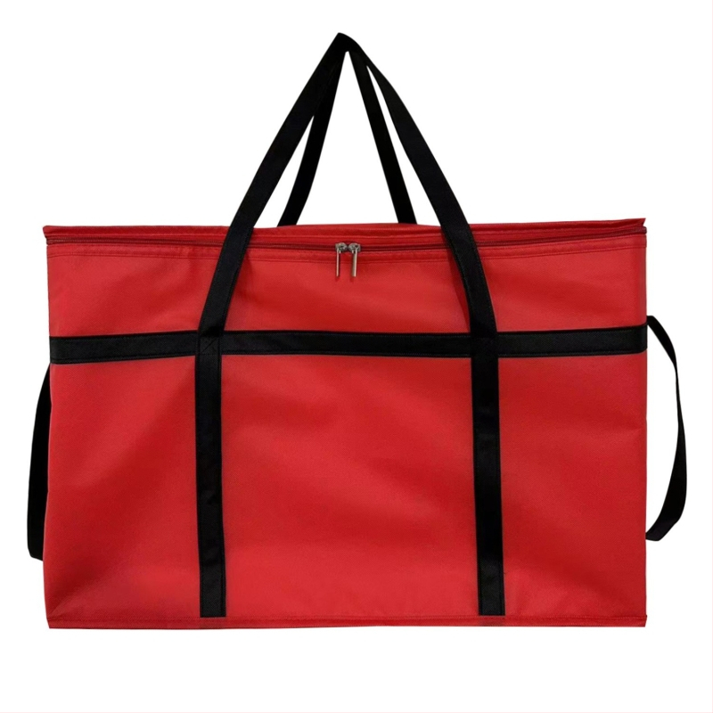 Nepluošto audinio pietų maišelis, 77 L talpa, nešiojamas ir sulankstomas