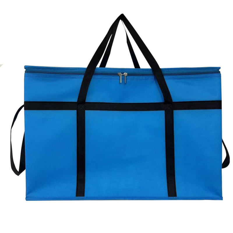 Nepluošto audinio pietų maišelis, 77 L talpa, nešiojamas ir sulankstomas