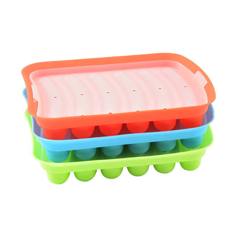 Σιλικονούχο καλούπι για ψήσιμο λουκάνικου – μορφή λουκάνικου για ψήσιμο αυγών και λουκάνικων, σε μία συσκευασία