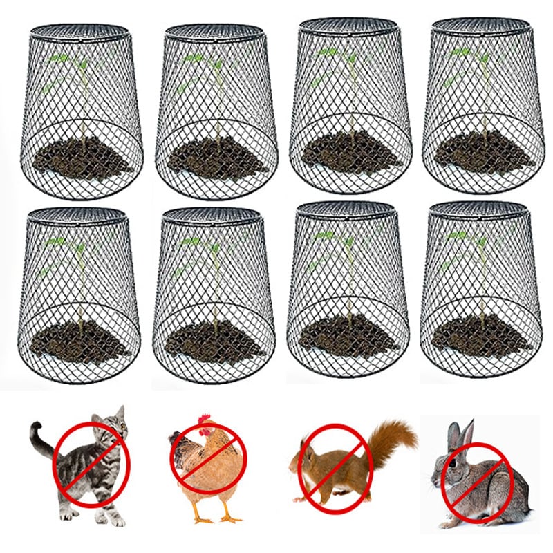 Željezna zaštitna mreža za biljke za vrt i sadnice – zaštita voća i povrća (Brend: Aatrox; Materijal: Željezo; Pogodno za vrtlarstvo i lončanice)