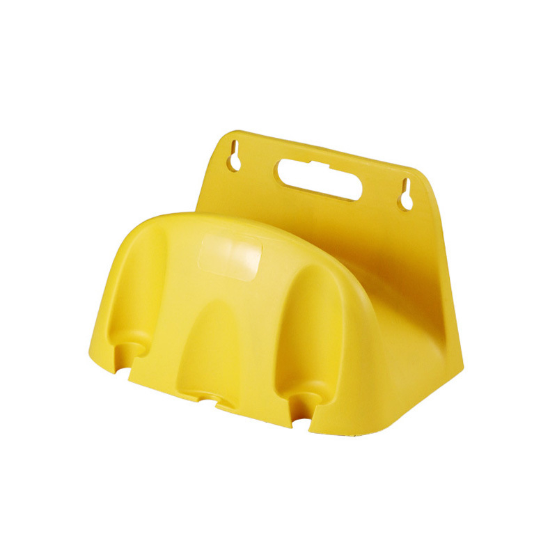 Vízcső tároló és vízpisztoly tartó autómosáshoz, falra szerelhető, fúrás nélkül, max. 30 m tekeredő cső, PP anyag, modell Sd-3100 (telepítő kiegészítők mellékelve)