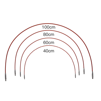 Σετ βελόνες κυκλικές για πλέξιμο από αλουμινιοξειδίου, 13 τεμάχια, PU συσκευασία, δυνατότητα προσαρμογής