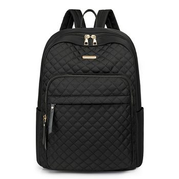 Γυναικείο σακίδιο πλάτης για ταξίδια με φορητό υπολογιστή, μεγάλη χωρητικότητα, ύφασμα Oxford, θήκη για κινητό