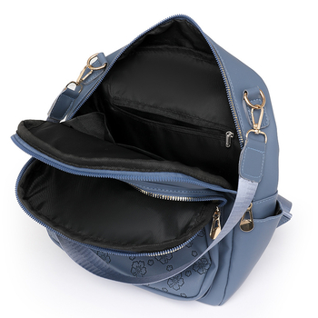 Σακίδιο για αναψυχές και ταξίδια - Υλικό PU, πολυεστερική επένδυση, κλείσιμο τύπου καπακιού