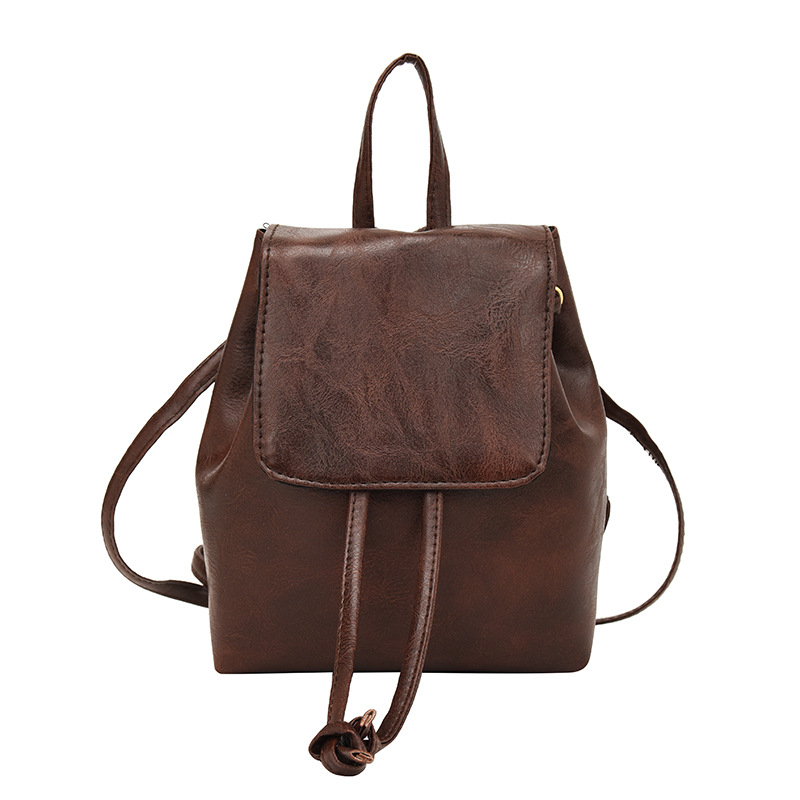 Guiling női crossbody hátizsák – PU anyag, poliészter bélés, fedeles zárás, mobiltelefon zseb, belső zseb, utcai stílus