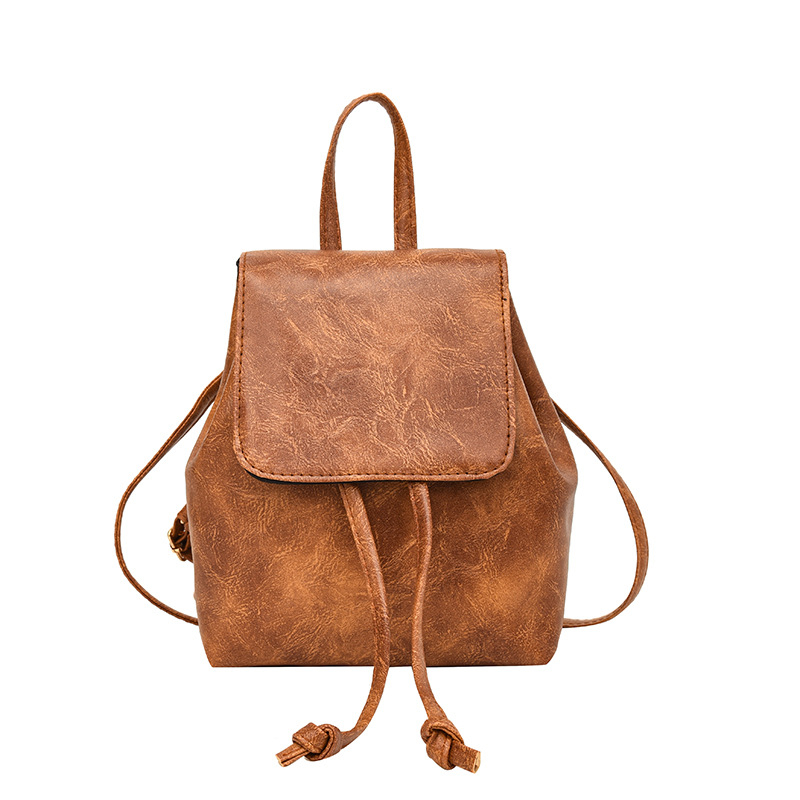 Guiling női crossbody hátizsák – PU anyag, poliészter bélés, fedeles zárás, mobiltelefon zseb, belső zseb, utcai stílus
