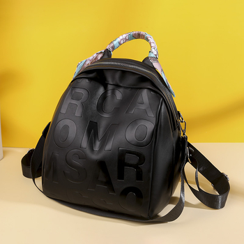 Γυναικείο σακίδιο, PU δέρμα, μικρό τετράγωνο στυλ, με φερμουάρ, κατακόρυφο τετράγωνο σχήμα, Oxford επένδυση