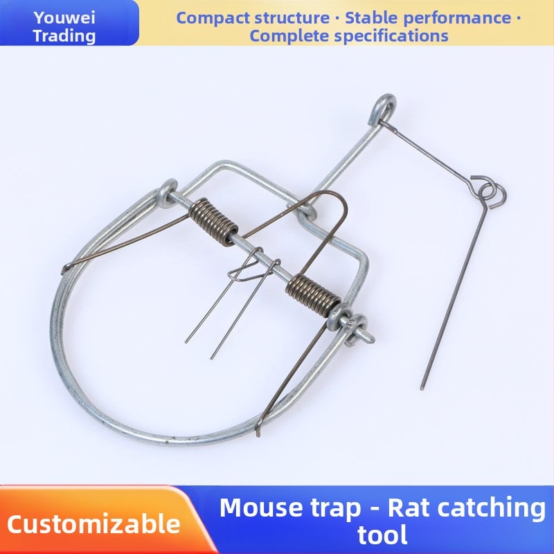 Metalinė pelės gaudyklė, lauko ir vidaus naudojimui, tvirta konstrukcija, modelis: pelės gaudyklė, nekenksminga