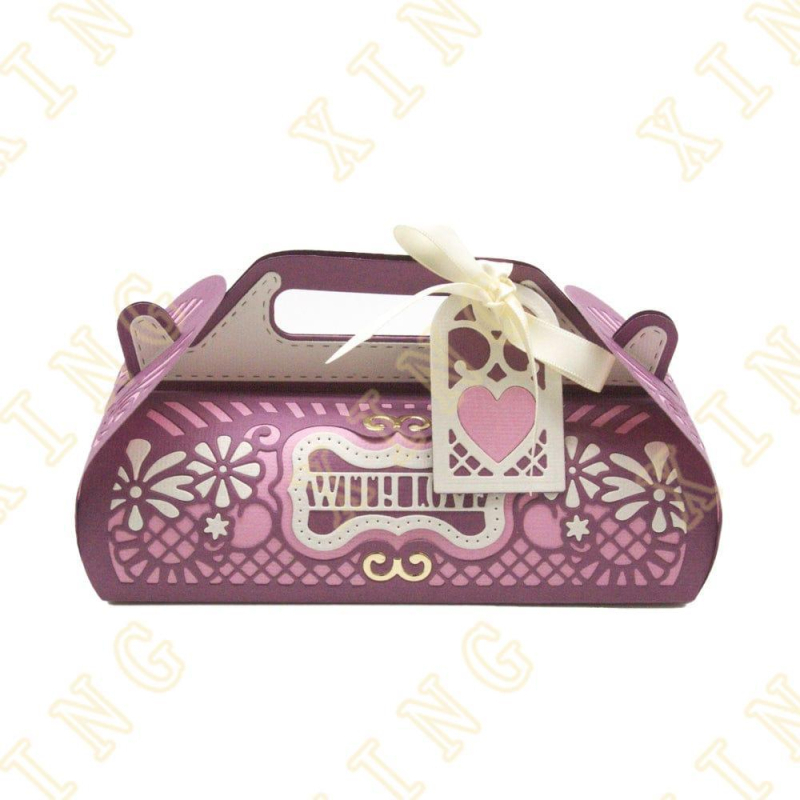 Metāla Die-Cut forma skrapkošanai un apsveikuma kartēm: ziedu motīvi, soma un karstā gaisa balons; reljefs