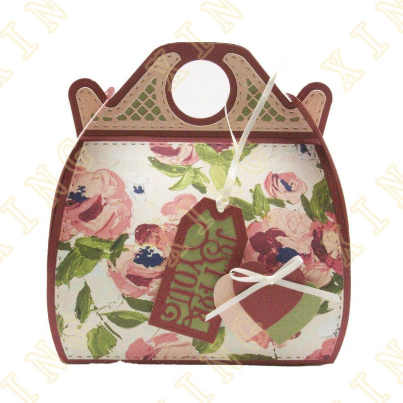 Metāla Die-Cut forma skrapkošanai un apsveikuma kartēm: ziedu motīvi, soma un karstā gaisa balons; reljefs