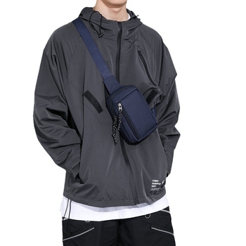 Мъжка чанта през рамо, уличен стил, плат Оксфорд, издръжлива