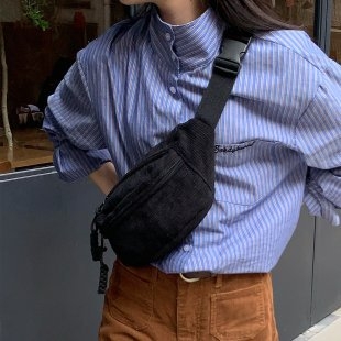 Мъжка чанта за гърдите – платно, за свободно време, пролет 2024 (платно; свободно време; пролет 2024; мъж)