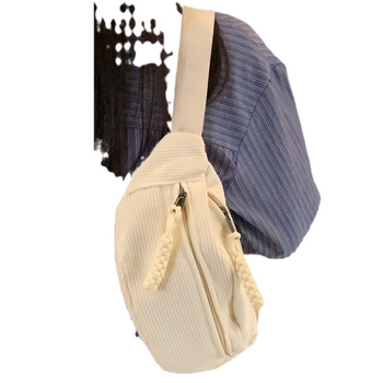 Мъжка чанта за гърдите – платно, за свободно време, пролет 2024 (платно; свободно време; пролет 2024; мъж)