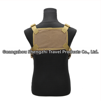 Тактическа мрежеста чанта за гърди с две презрамки, нейлонова конструкция, антиоткрадваща функция, водоустойчива, за открито