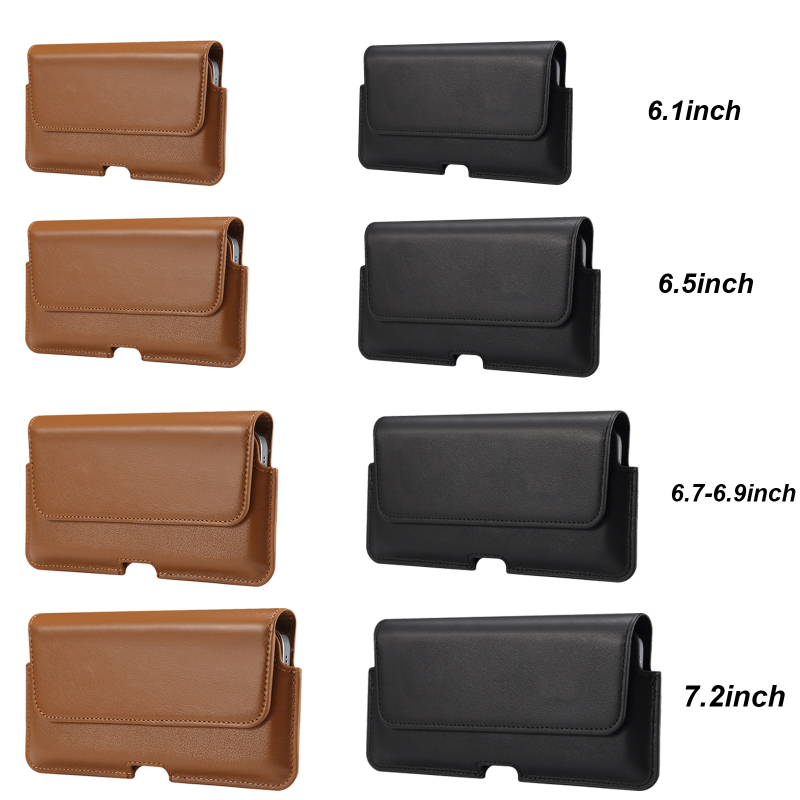 Kožená bedrová taška pre iPhone 14 Pro Max — bedrový štýl, šokovzdorná, odolná voči opotrebeniu, silné magnetické priľnutie, prispôsobiteľná