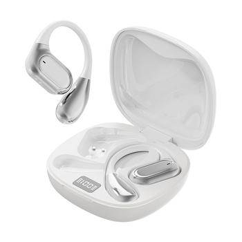 Безжични Bluetooth слушалки с кука за ухото, дълъг живот на батерията, спортен открит дизайн, BT 5.4, обхват 10 м, IPX4, 4–8 ч