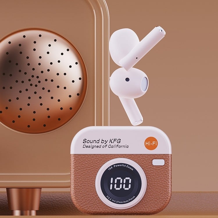 Q86 безжични Bluetooth слушалки - In-Ear, шумопотискане, обхват 10 м, Bluetooth 5.0, цифров дисплей