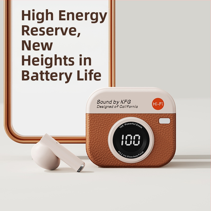 Q86 bezdrôtové Bluetooth slúchadlá – In-Ear, potlačenie šumu, dosah 10 m, Bluetooth 5.0, digitálny displej