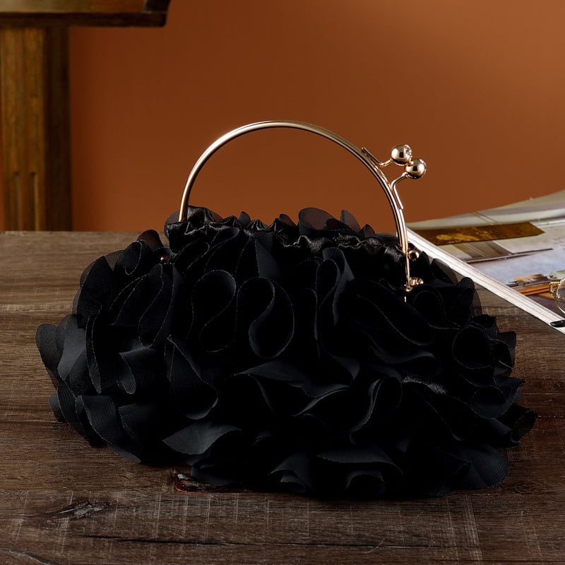 Dumpling alakú kézitáska irodalmi-művészeti nemzeti stílussal, test és bélés poliészterből, felső nyitású, puha, ideális a mindennapi viselethez (Tél 2022)