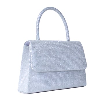 Mini večernja torbica s šljokicama i lancem, crossbody ili u ruci