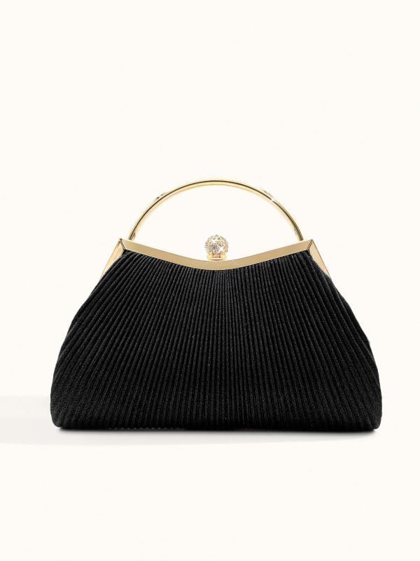 Dumpling Bag PU, városi egyszerű stílus, vízszintes négyzet alak, belső ID zseb, poliészter bélés, tavasz 2024