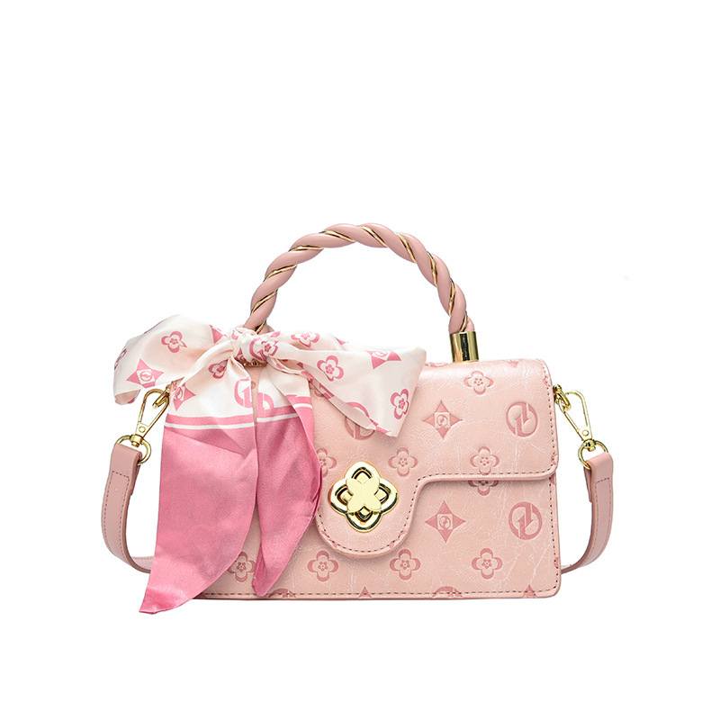 Női PU crossbody táska fedéllel, négyzet alakú, utcai stílus, vízszintes négyzet alak, cipzáras zseb