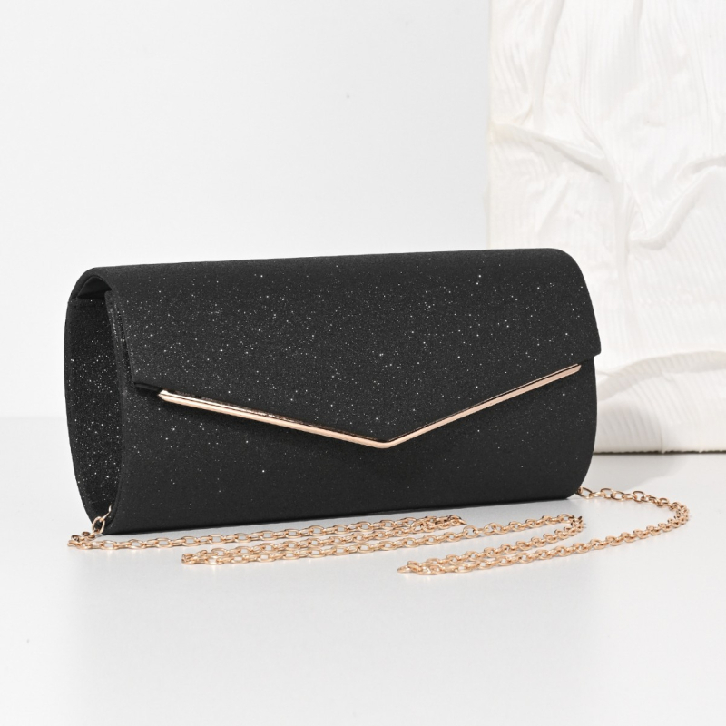 Ženska torbica za podlakticu, urbani minimalistički stil, poliester, horizontalni kvadratni oblik, magnetska zatvarač, brend Yili