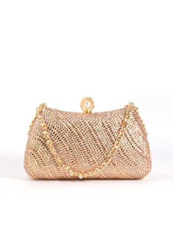 PU δερμάτινο βραδινό clutch με κλείσιμο με λουκέτο, οριζόντια τετράγωνο σχήμα, θήκη για κινητό, επένδυση πολυεστέρα