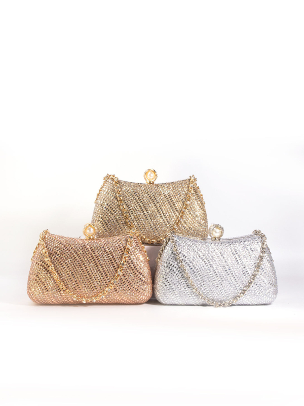 PU kožna večernja torbica s horizontalnim kvadratnim oblikom i zatvaračem, unutarnja džep za mobitel, poliester podstava