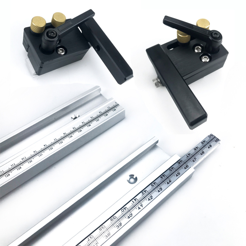 Линеен измервателен инструмент със плъзгаща се канавка за дървообработване – модифициран инструмент с ограничител на канавката