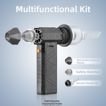 Σεσουάρ μαλλιών με μοτέρ χωρίς ψήκτρες και τουρμπό ανεμιστήρα, φορητό, κρύος αέρας, συνεχής έλεγχος ταχύτητας, περιστρεφόμενος ακροφύσιο