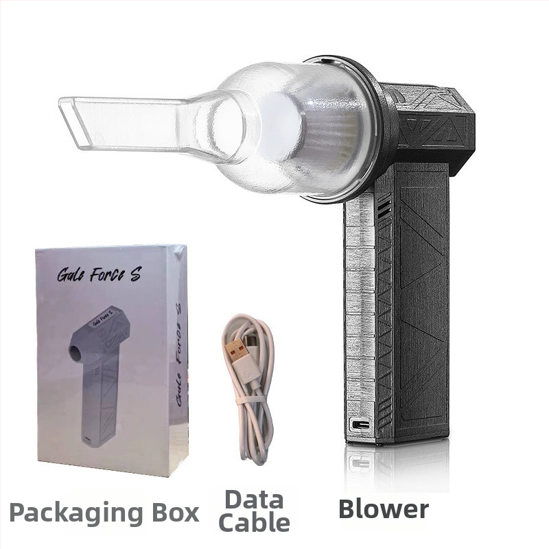 Σεσουάρ μαλλιών με μοτέρ χωρίς ψήκτρες και τουρμπό ανεμιστήρα, φορητό, κρύος αέρας, συνεχής έλεγχος ταχύτητας, περιστρεφόμενος ακροφύσιο