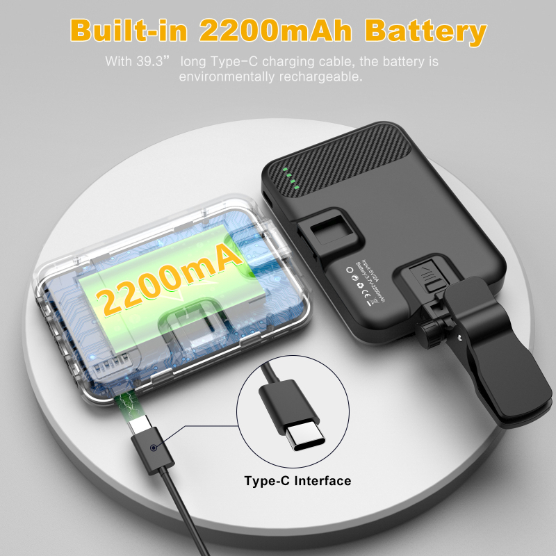 D6 Φως πλήρωσης για τηλέφωνο – Χειρολαβές φωτιστικό για ζωντανή φωτογράφηση/βίντεο, 3 χρωματικές θερμοκρασίες, κάτω από 10W, 5V2A