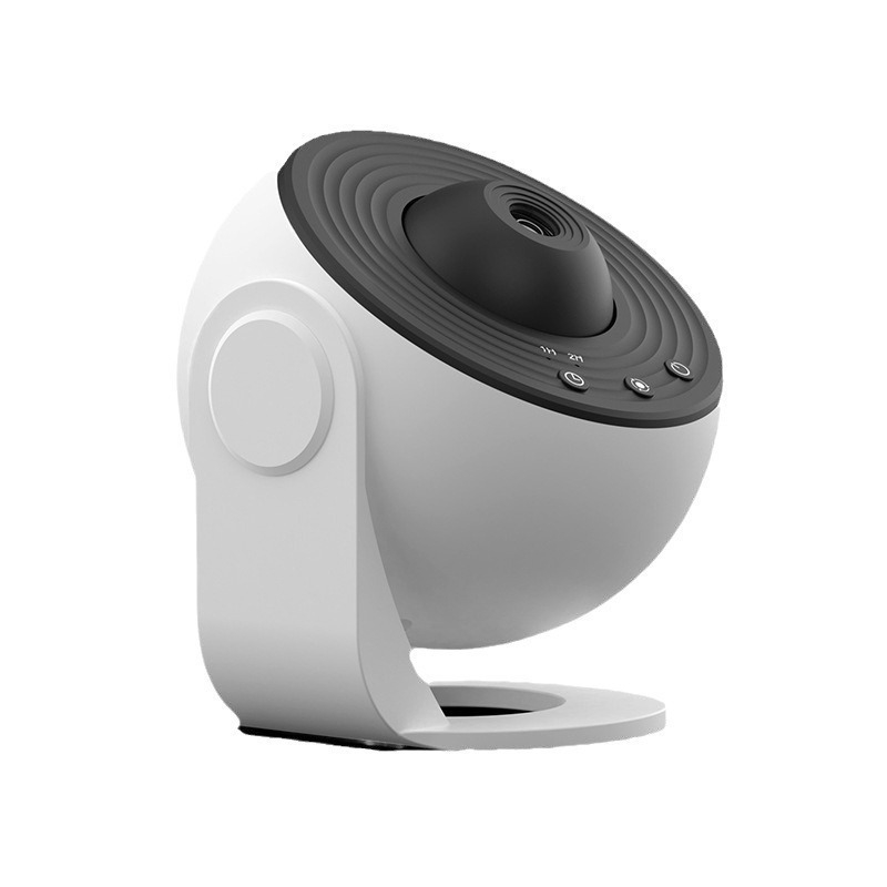 Λυχνία Προβολής Σελήνης με φως Γαλαξία-Άστρων, Τροφοδοσία USB, Επιτραπέζια Στήριξη, Χωρίς Έξυπνο Έλεγχο