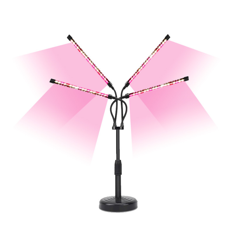 LED επιτραπέζιο τηλεσκοπικό φως για φυτά με πλήρες φάσμα - 20 LED, 1500 lm, IP44, Έξυπνος Έλεγχος, είσοδος 5V