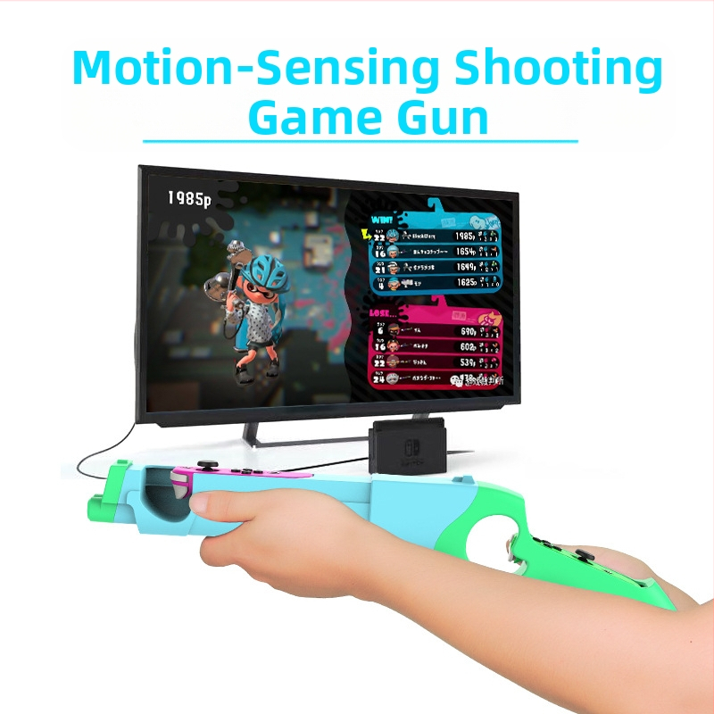 Switch strelová hra grip: model HBS-122, ABS materiál, bezdrôtové pripojenie, kompatibilné so Switch, hmotnosť 238 g