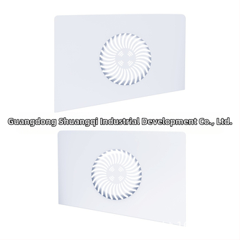 PS5 Slim заместващ корпус със отвори за охлаждане, ABS, за PS5 Slim, тегло 200 г, опаковка 2 броя