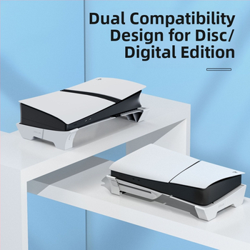Βάση-στήριξη PS5 Slim – Μοντέλο DC, ABS Υλικό, Συμβατή με PS5 Slim, 149 g