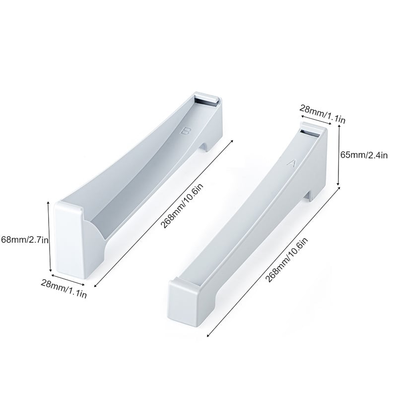Suport pentru PS5 Slim – Model DC, Material ABS, Compatibil cu PS5 Slim, 149 g