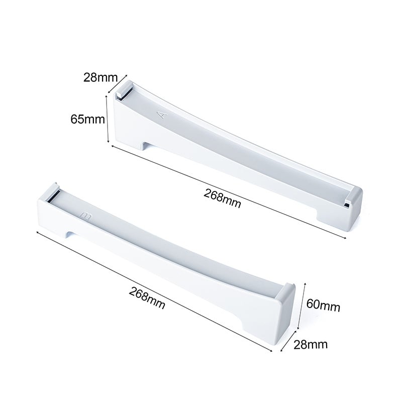 Suport pentru PS5 Slim – Model DC, Material ABS, Compatibil cu PS5 Slim, 149 g