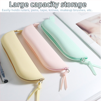 Σιλικονούχα θήκη αποθήκευσης πινέλων μακιγιάζ — Zyando, Casual στυλ, Καθολική χρήση, Μονή συσκευασία OPP