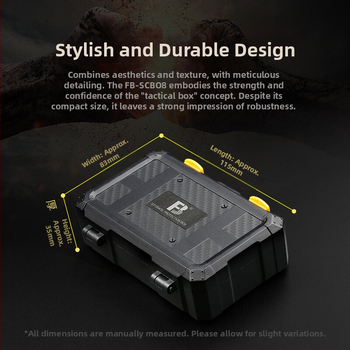 Κουτί αποθήκευσης μπαταρίας λιθίου για κάμερα FB-SCB08 (Μοντέλο FB-SCB08; Βάρος 76 γρ.; Περιλαμβάνει FB-SCB08)