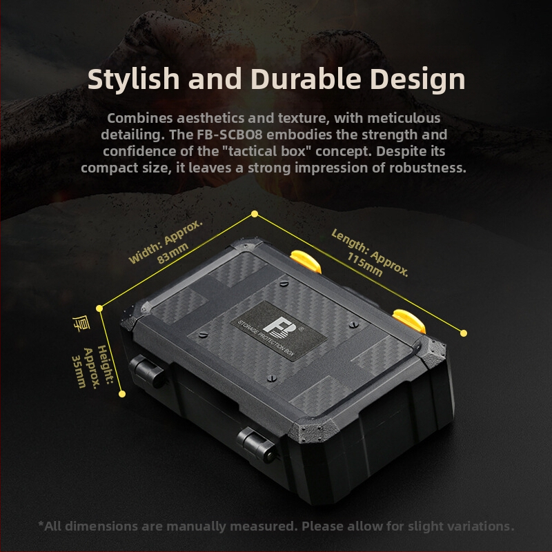 Кутия за съхранение на литиеви батерии за камера FB-SCB08 (Модел FB-SCB08; Тегло 76 г; Включено FB-SCB08)