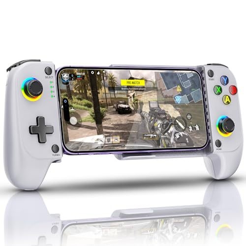 Bezvadu spēļu kontrolleris mobilajiem un Switch – USB-C interfeiss, vibrācija, somatosensoriska vadība, daudzfunkcionāls