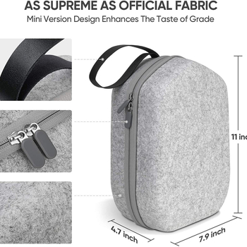 Κουτί αποθήκευσης γυαλιών VR από EVA για Oculus Quest 2 — ραφές με θερμοκόλληση, αδιάβροχο σχέδιο, δυνατότητα εξατομίκευσης