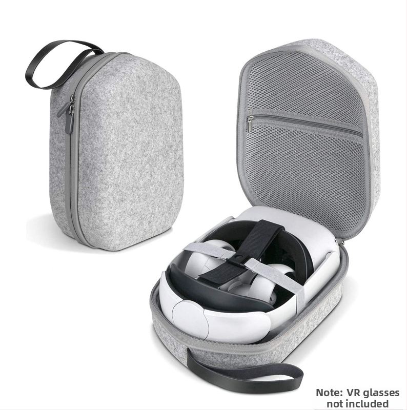 EVA úložný box na VR okuliare pre Oculus Quest 2 — švy s horúcim tlačením, vodotesný dizajn, prispôsobenie k dispozícii